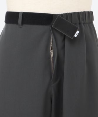 パンツ Scale Off Wool Wide Tapered Chef
