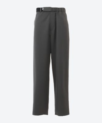 パンツ Scale Off Wool Wide Chef Pants