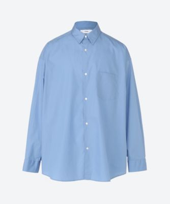 ＜Graphpaper (Men)＞シャツ　Ｂｒｏａｄ　Ｌ／Ｓ　Ｏｖｅｒｓｉｚｅｄ　Ｒｅｇｕｌａｒ　Ｃｏｌｌａｒ　Ｓｈｉｒｔ　２６Ｓ―９―ＧＭ２６１―５０００１Ｂ