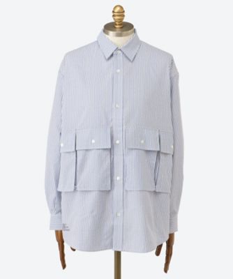 シャツ DRY OXFORD FLAP POCKET L／S SHIRT
