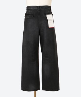 デニムパンツ Selvage Denim Two Tuck Pants