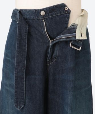 デニムパンツ Selvage Denim Belted Pants