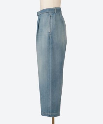 デニムパンツ Selvage Denim Belted Pants