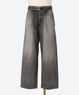 デニムパンツ Selvage Denim Belted Pants
