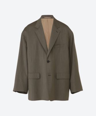 Graphpaper (Men)/グラフペーパー ジャケット　Ｍｅｌａｎｇｅ　Ｈｅｒｒｉｎｇｂｏｎｅ　Ｓａｃｋ　Ｊａｃｋｅｔ　２６Ｓ―３９―ＧＭ２６１―２０３３１