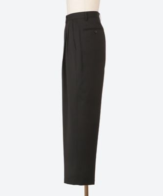 パンツ Melange Herringbone Pleated