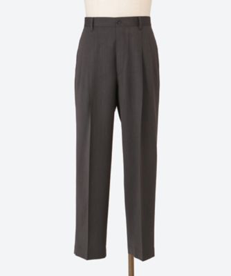 パンツ Melange Herringbone Pleated