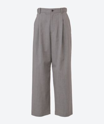 パンツ Techno Wool Twill Wide Tapered