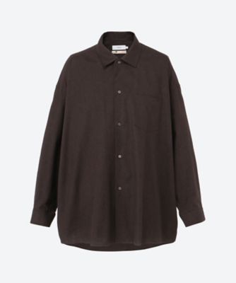 ＜Graphpaper (Men)＞シャツ　ＳＩＤＯＧＲＡＳ　Ｃｏｔｔｏｎ　Ｈｅｒｒｉｎｇｂｏｎｅ　Ｆｌａｎｎｅｌ　Ｓｌｅｅｐｉｎｇ　Ｓｈｉｒｔ