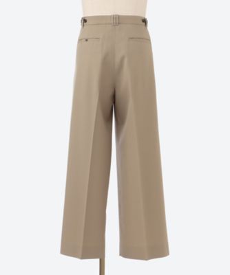 パンツ 3pleated Wide－leg Trousers 26S