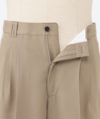 パンツ 3pleated Wide－leg Trousers 26S