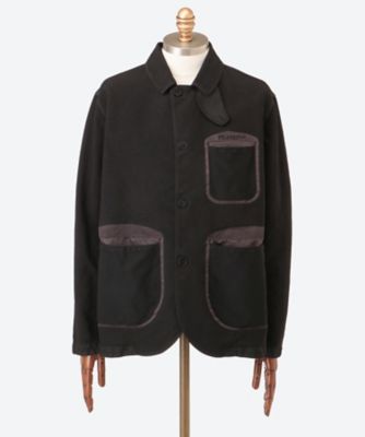 【Massimo Osti】ネイビー ジャケット ジャケット BLAZER IN TRAMA 3D ― COTTON