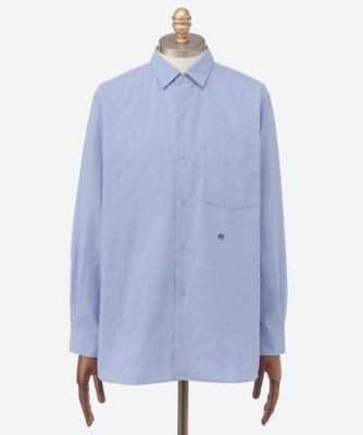 長袖カジュアルシャツ Regular Collar Wind