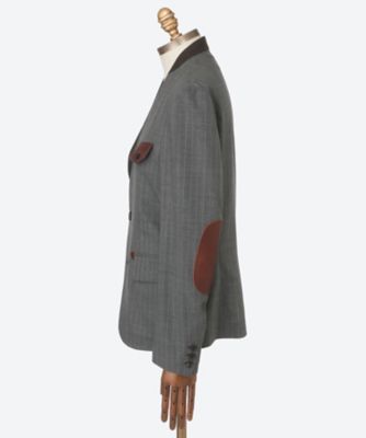 ジャケット Leather－Patch No－Collar