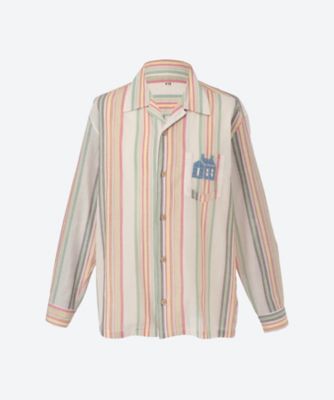 シャツ Hand－Embroidered Stripe Shirt