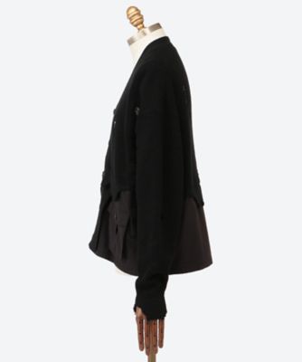 カーディガン Destroyed Knit Cardigan 26S 