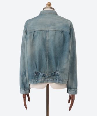 M（エム）　1st デニムジャケット 中古・古着通販】SOFTHYPHEN (ソフトハイフン) BACK TO FRONT MA-1