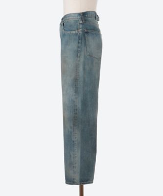 パンツ No．37 Washed Wide Denim Pants