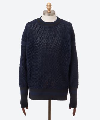 CFCL (Men)/シーエフシーエル カットソー　ＬＡＴＴＩＣＥ　ＰＵＬＬＯＶＥＲ　２６Ｓ―１４―ＣＦ０１１ＫＮ１５６