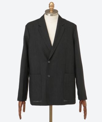 ジャケット TWIST WOOL LINEN SEMI DOUBLE