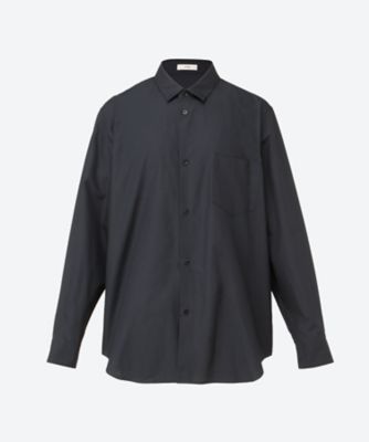 ＜ATON (Women/Men)＞カジュアルシャツ　ＳＵＶＩＮ　ＢＲＯＡＤ　ＳＴＡＮＤＡＲＤ　ＳＨＩＲＴ　２６Ｓ―５―ＢＬＡＧＬＭ０００１