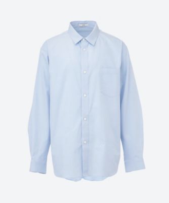 ＜ATON (Women/Men)＞カジュアルシャツ　ＷＡＳＨＥＲ　ＯＸＦＯＲＤ　ＬＯＯＳＥ　ＦＩＴ　ＳＨＲＩＴ　２６Ｓ―６―ＢＬＡＧＬＭ０００６