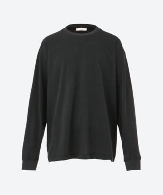 ＜ATON (Women/Men)＞ＡＧＩＮＧ　ＦＲＥＳＣＡ　ＰＬＡＴＥ　ＬＯＯＳＥ　ＦＩＴ　ＬＯＮＧ　ＳＬＥＥＶＥ　Ｔ―ＳＨＩＲＴ　２６Ｓ―８―ＫＫＡＧＬＭ０６０１