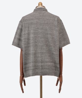カットソー COTTON WASHI BOUCLE HALF