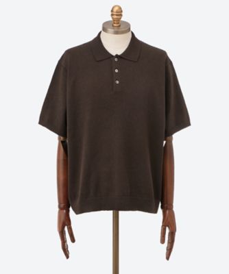 ぶ*ー様 MAATEE&SONS WASHI POLO ブラウン　2 WASHI POLO - WUNDER