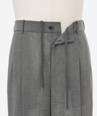 カジュアルパンツ TWIST WOOL GAUZE TWO