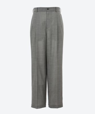 カジュアルパンツ TWIST WOOL GAUZE TWO