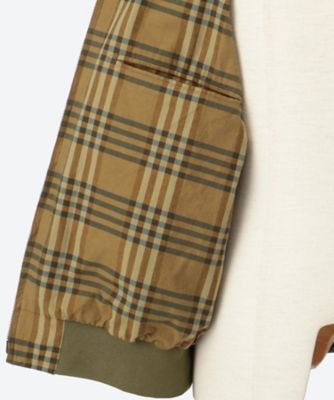ブルゾン Cotton Gabardin Harrington