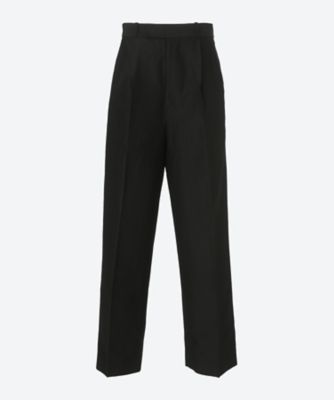 カジュアルパンツ Silk Wo－Co Two－tuck Slaks