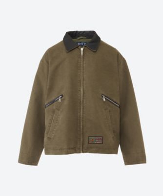 ブルゾン 26S－1－Leather Collar Work