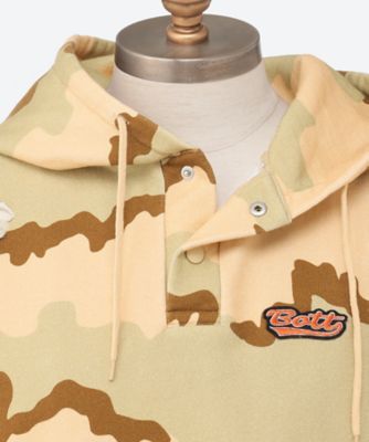 フーディー 26S－5－Henley－neck Camo
