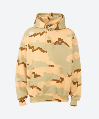 フーディー 26S－5－Henley－neck Camo