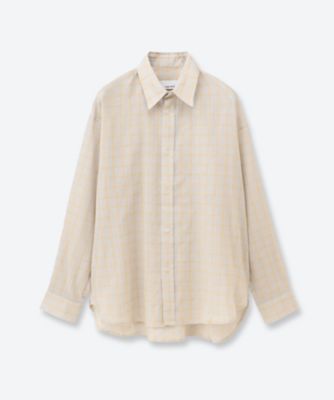 シャツ CHISHOLM SHIRT COTTON LINEN混