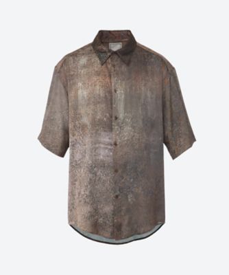 ＜SASAKI SATORU＞カジュアルシャツ　ショートスリーブプリントシャツ　２６Ｓ―５―ＳＳ２６Ｍ―Ｓ３Ｓ０１３―１０３