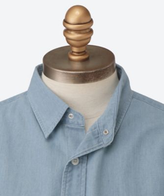 カジュアルシャツ Regular Collar Chambray