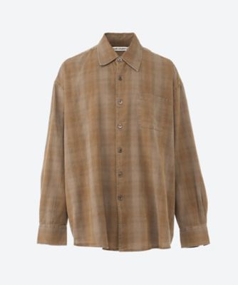 ＜OUR LEGACY (Men)＞シャツ　ＢＯＲＲＯＷＥＤ　ＳＨＩＲＴ　２６Ｓー４２ーＭ２２６２ＢＣＦ