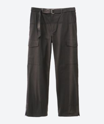 パンツ SUN―BLEACHED BELTED TROUSERS