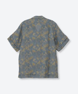 【定価6.1万円】wales bonner 2023AWラガーニットシャツ シャツ FLORA BOWLING SHIRT 26S－13