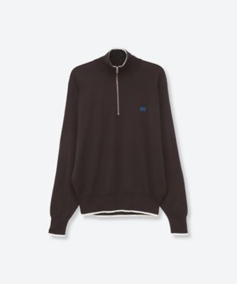 ニットプルオーバー PARK QUARTER－ZIP JUMPER