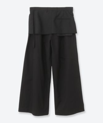 パンツ TWIN／Layered trousers 2－TWIN