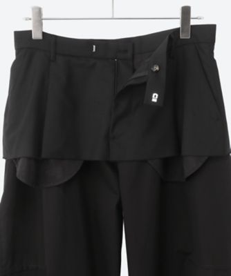 パンツ TWIN／Layered trousers 2－TWIN