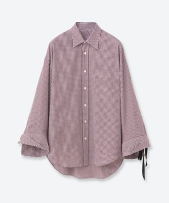 未使用 MEW New York ミーウ☆ デザイン シャツ M 日本製 ワイルドサイド ヨウジヤマモトが「エムエムパリス」とのコラボ