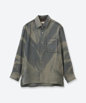 シャツ SUN―BLEACHED RAW EDGED SHIRT 26S 