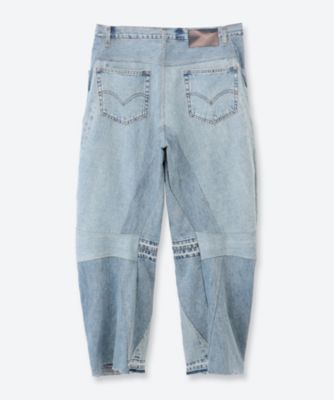 jyong kim スラックス　変形 パンツ RE―WORKED DENIM PANTS 26S－18