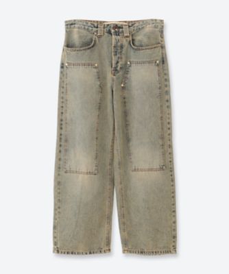 パンツ DEFORMATION WIDE DENIM JEANS