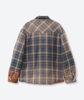 ジャケット Vintage－effect checked